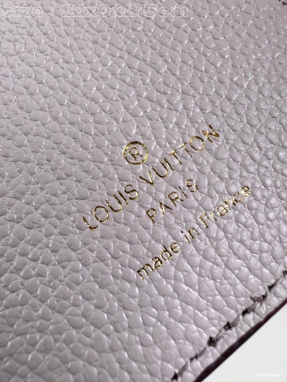 WALLET-12*9.5*2.5 cm VUITTON VICTORINE LOUIS 0811